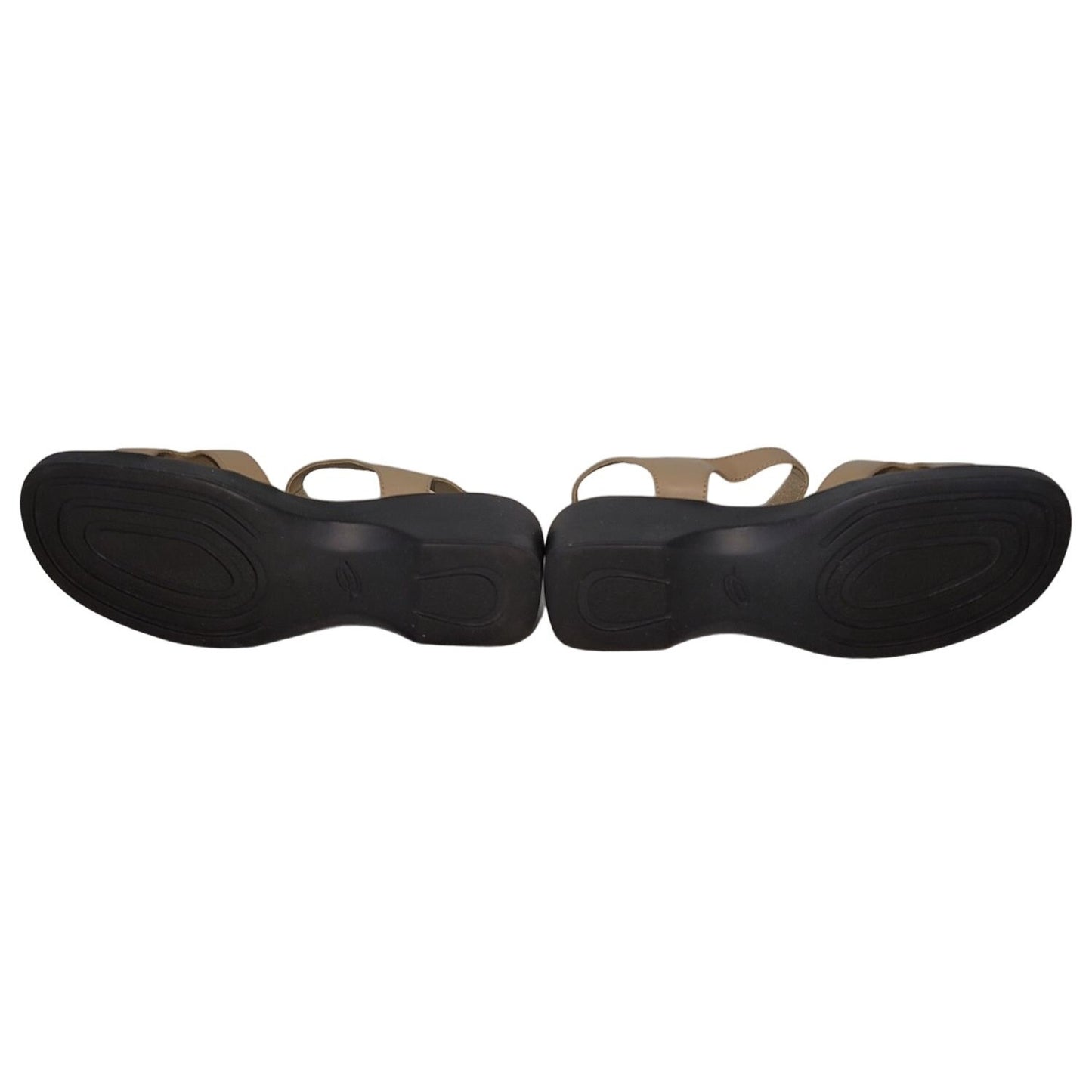 Women's Easy Spirit Anti-Gravity Taupe Leather Sandals