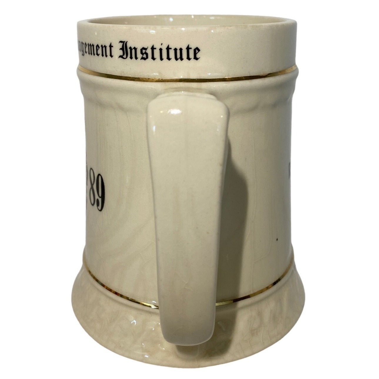 VINTAGE Theta Xi GMU Engineering & Management Institute 1989 Large Stein